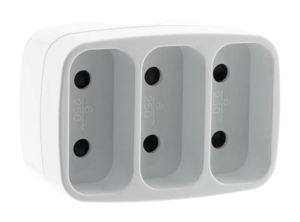 zenitech-triplite-3x-6a-2p-fa-ade-blanc image 1