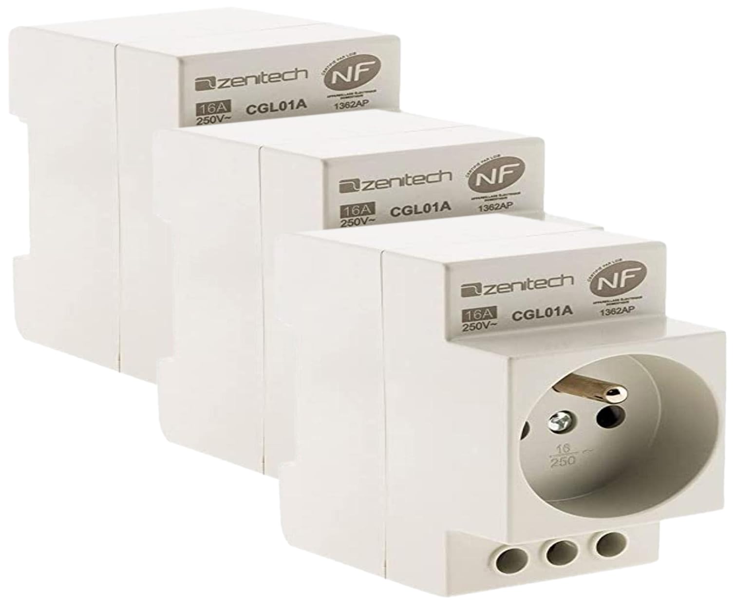 zenitech-prise-modulaire-2p-t-nf-16a-3680w image 5