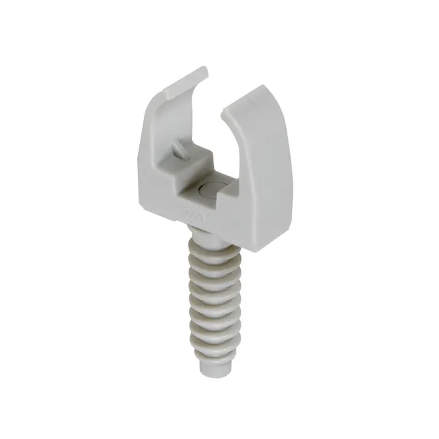 debflex-709526-bo-te-lectrique-20-clips-de-fixation-avec-cheville-pour-tube-irl- image 1