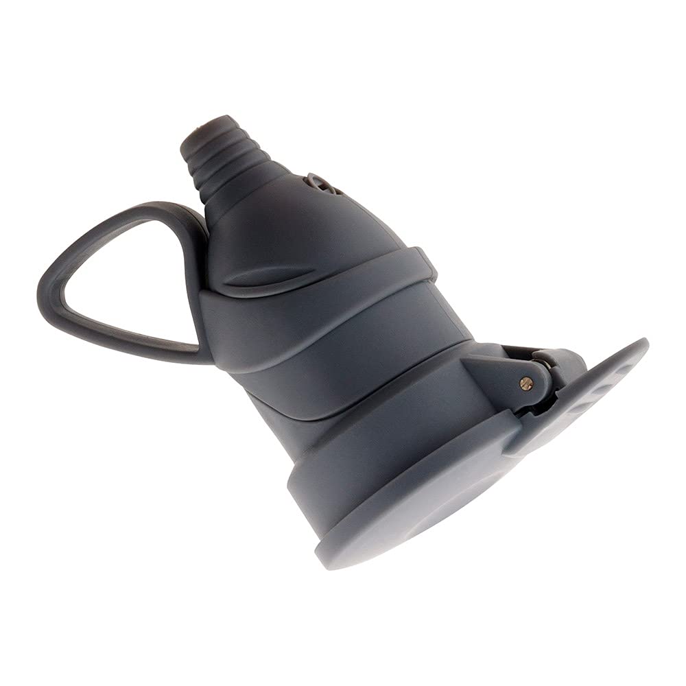 zenitech-fiche-femelle-clapet-16a-2p-t-grise image 1