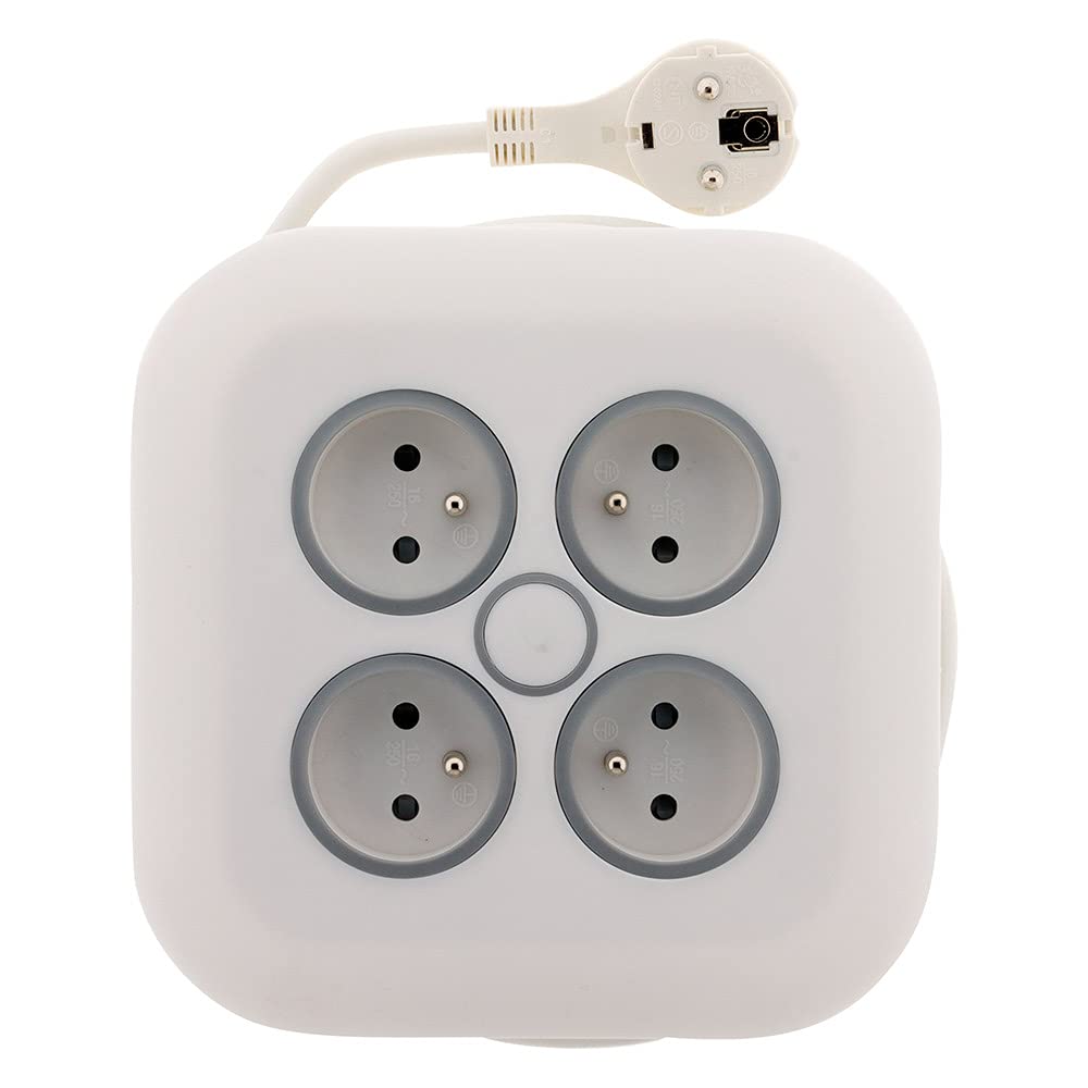 zenitech-enrouleur-domestique-4-prises-16a-2p-t-c-ble-7-m-blanc-fiche-extraplate image 6