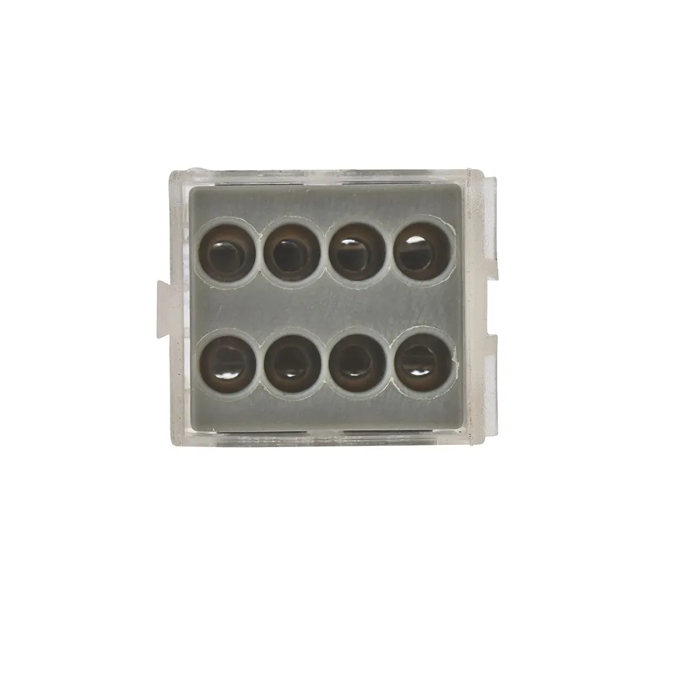 debflex-caly-borne-automatique-8-trous-c-ble-1-5-2-5mm-gris-704550 image 1