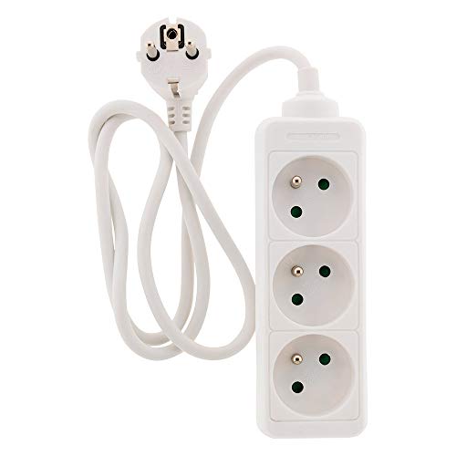 zenitech-bloc-multiprise-3-prises-2p-t-16a-blanc image 7