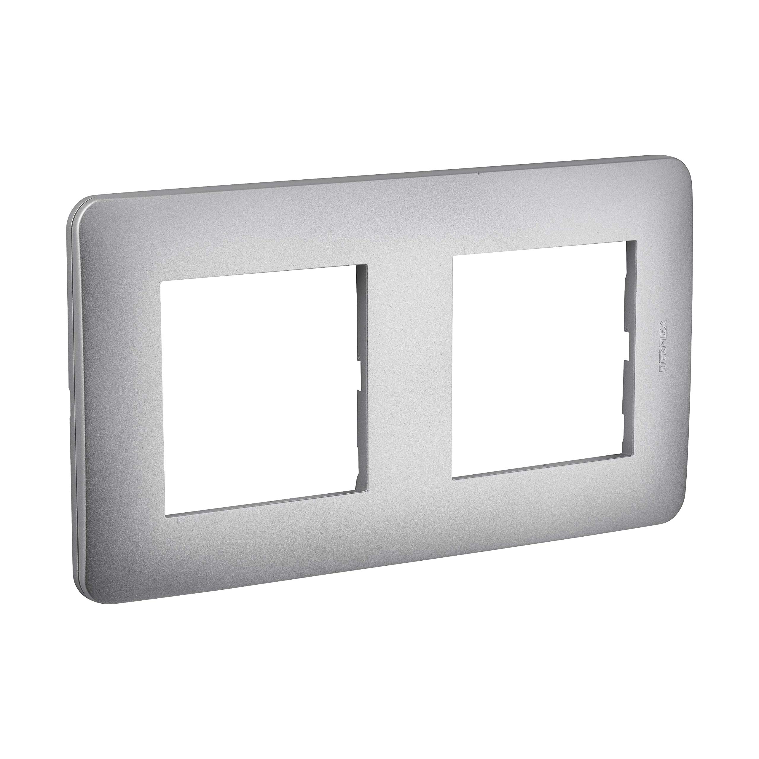 debflex-casual-plaque-de-finition-simple-85x85-mm-silver-brillant image 8