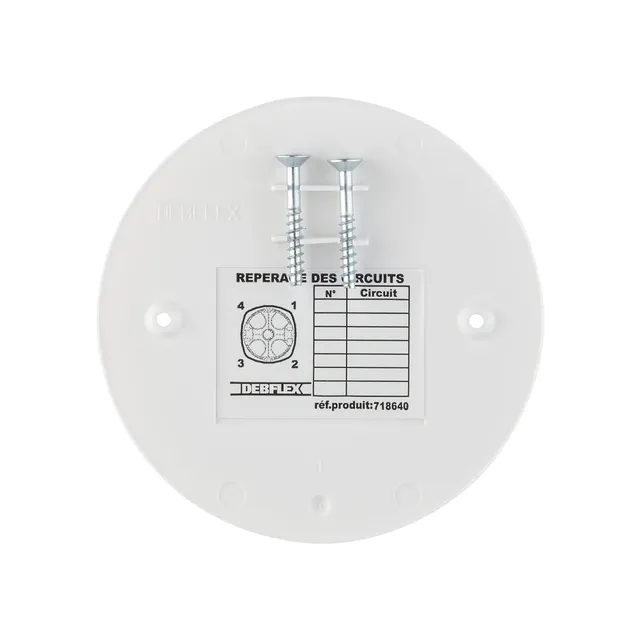debflex-couvercle-rond-visser-60-mm-blanc-718640 image 1