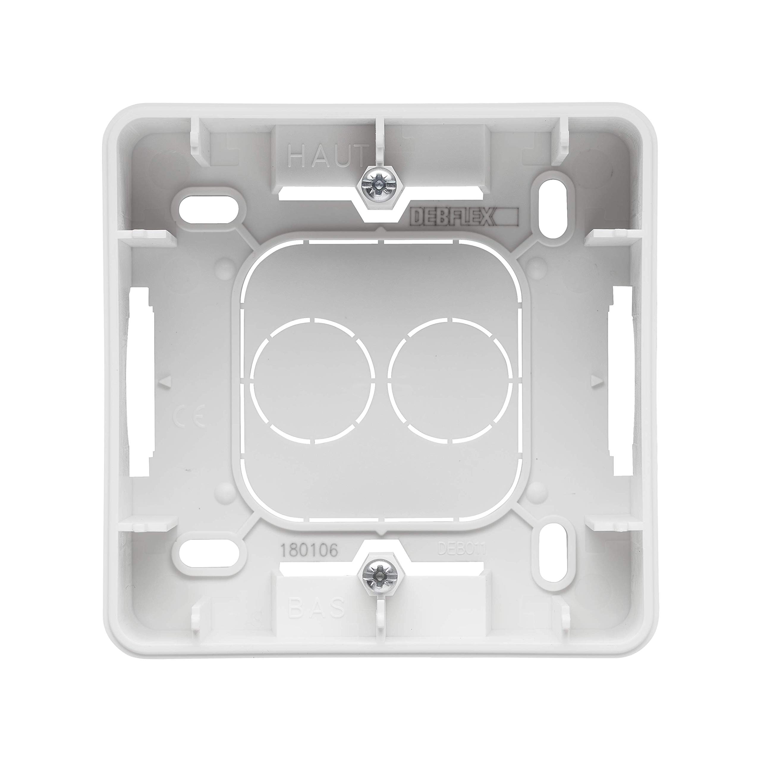 debflex-casual-742016-cadre-saillie-simple-blanc-mat image 2