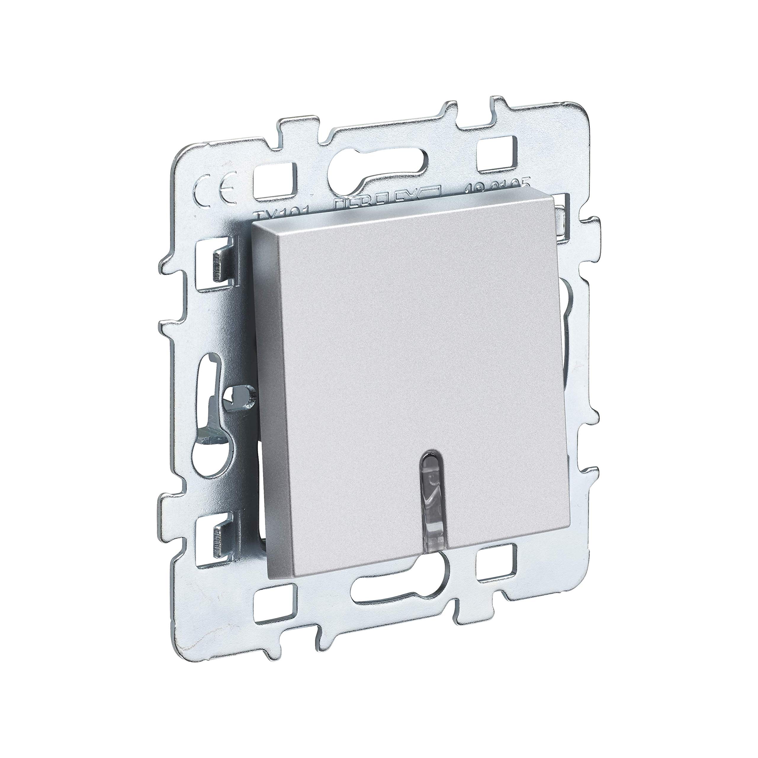 debflex-casual-m-canisme-bouton-poussoir-avec-voyant-cache-alu-support-m-tal image 1