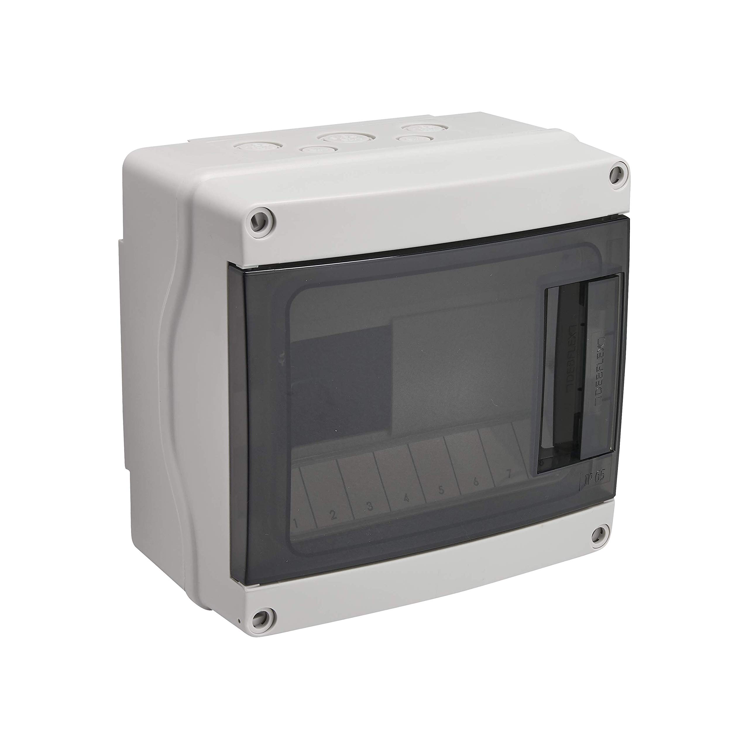 debflex-706712-coffret-tanche-porte-ip65-1-rang-e-8-modules-gris image 1