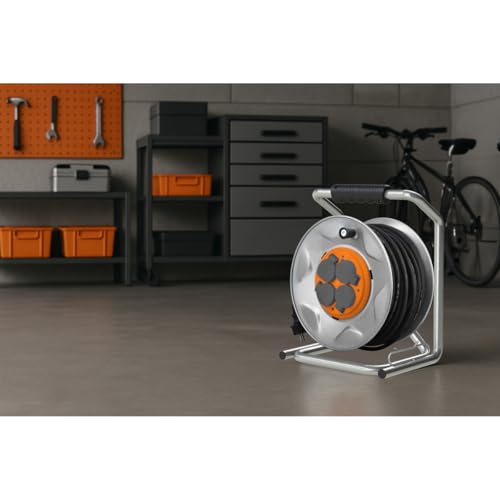 zenitech-enrouleur-de-chantier-ip44-4-prises-16a-3g2-5mm-35m-orange image 4