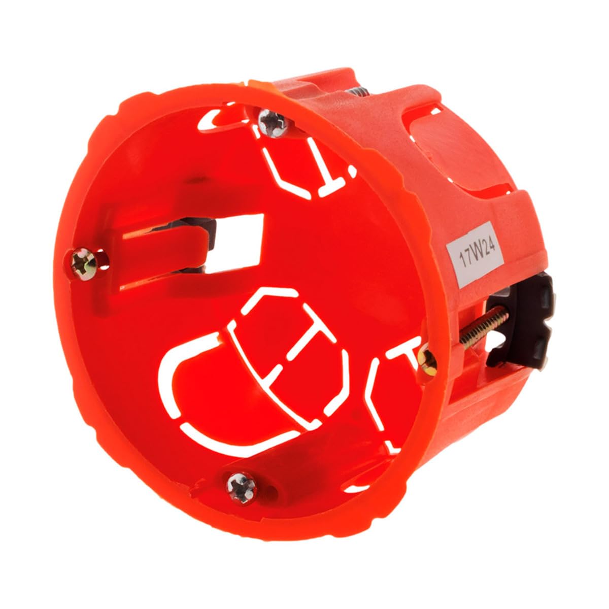 zenitech-lot-10-bo-tes-d-encastrement-placo-65mm-p40mm-rouge image 6