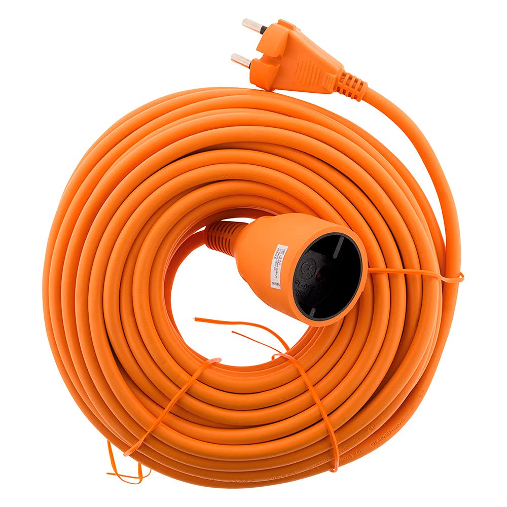 zenitech-prolongateur-sans-terre-16a-25m-orange image 2