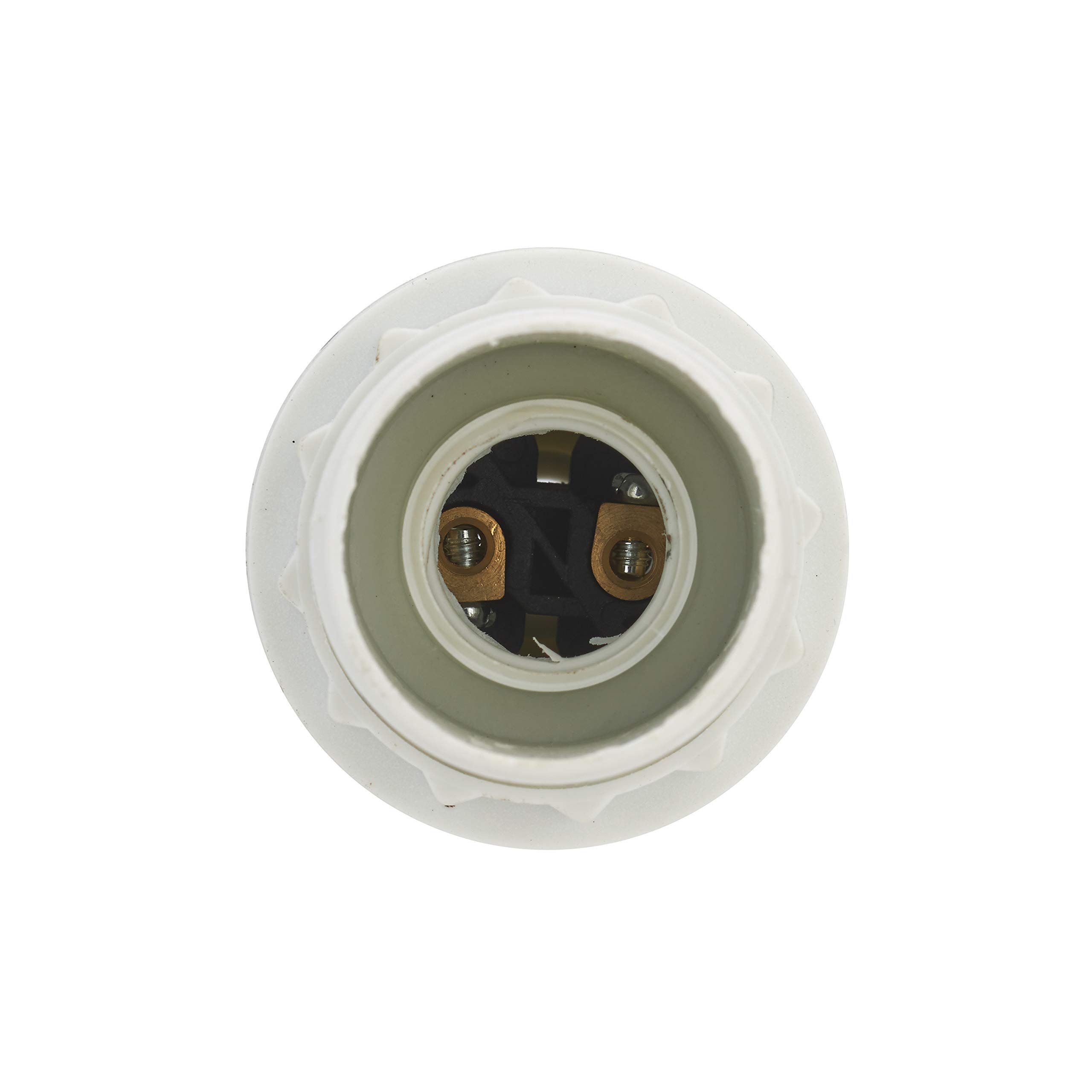 debflex-douille-bak-lite-e14-1-2-filet-e-blanche-712200 image 2