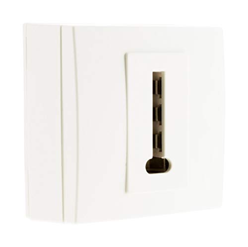 zenitech-bel-vue-prise-t-l-phonique-8-plots-saillie-blanc image 6