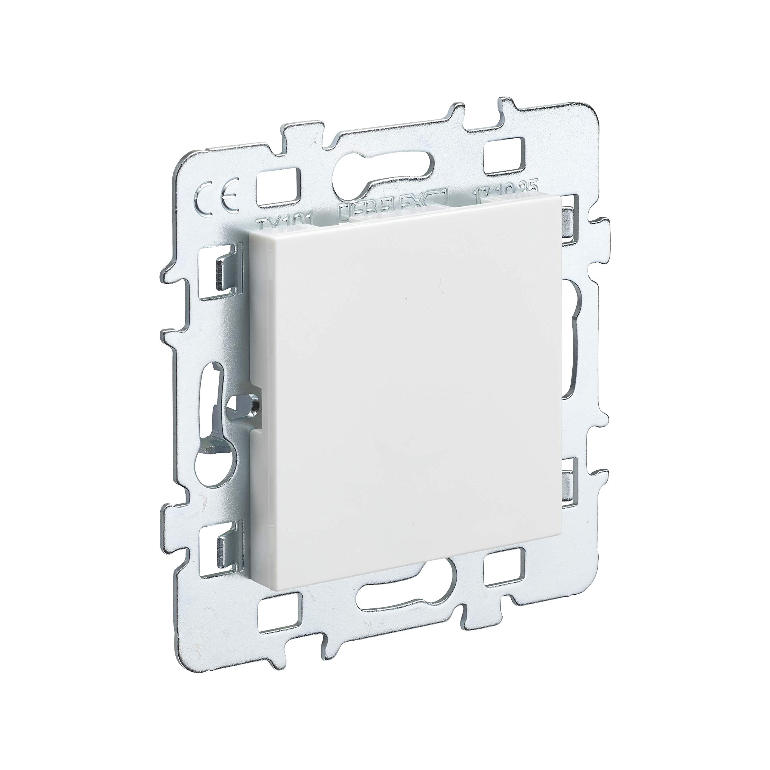 debflex-casual-m-canisme-prise-obturateur-blanc-support-m-tal image 1