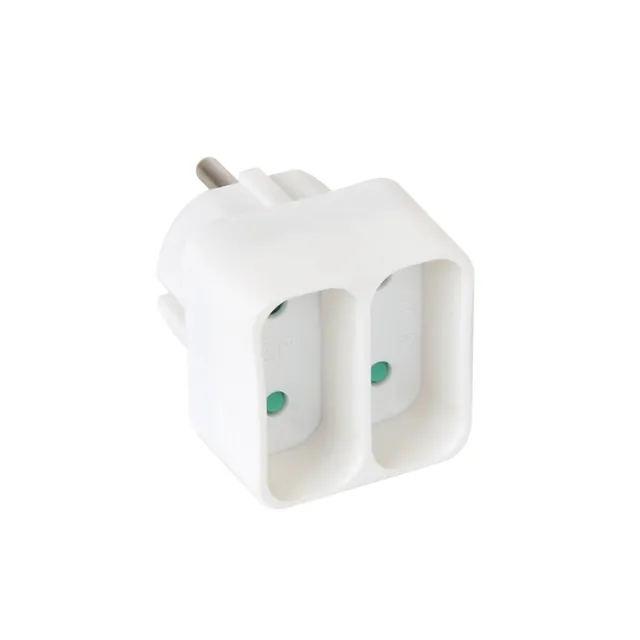 debflex-biplite-blanc-2-prises-6a-2p-en-vrac image 1