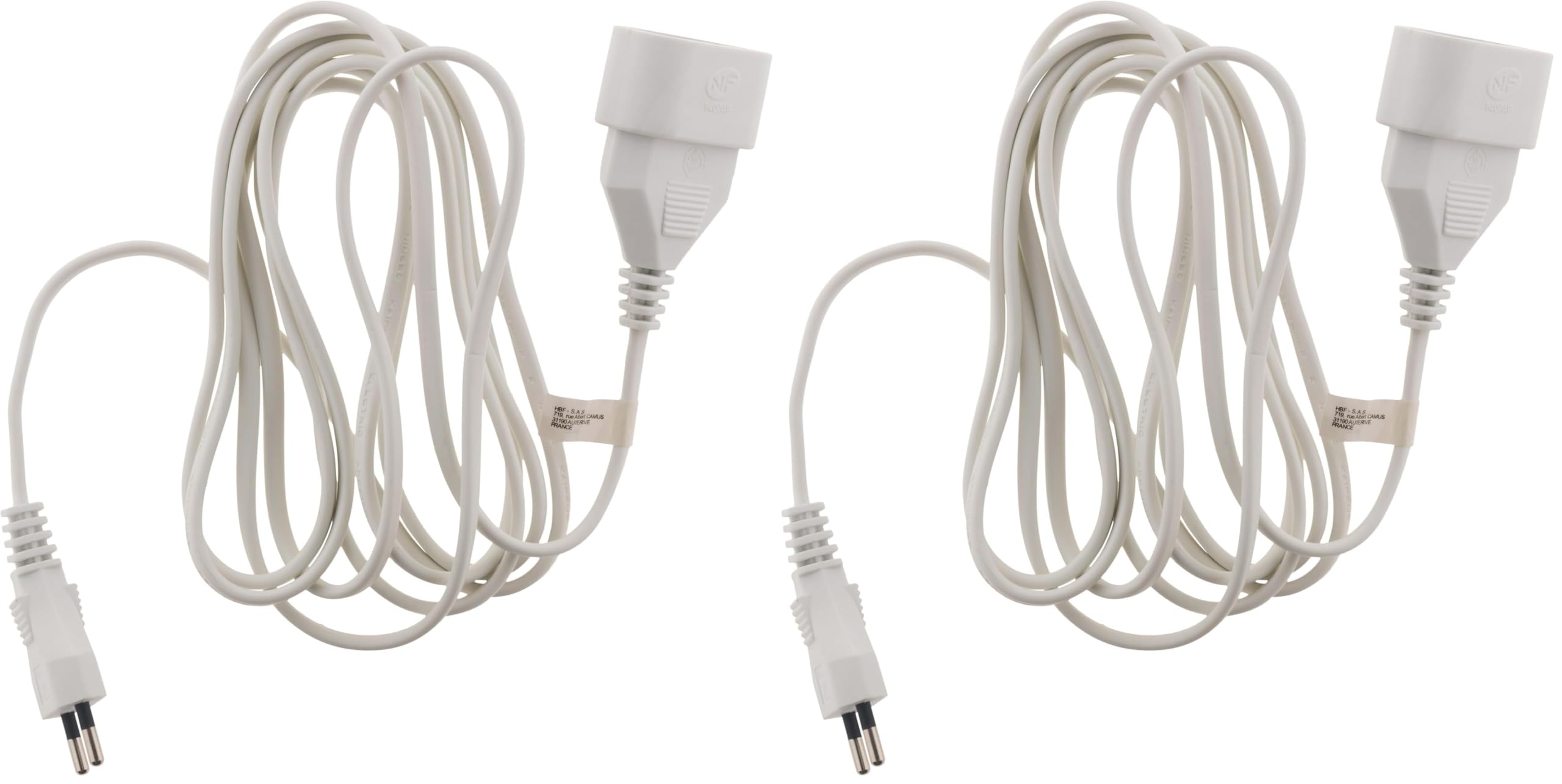 zenitech-prolongateur-ho3vvh2-f-2x0-75-blanc-5-m-prise-6a-sans-terre image 4