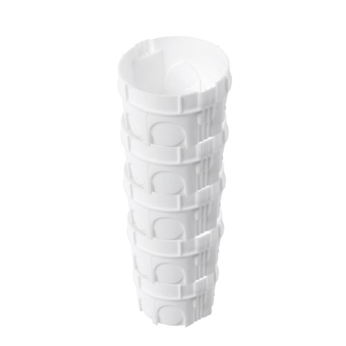 debflex-lot-de-5-bo-tes-de-d-rivation-encastrables-blanc image 5
