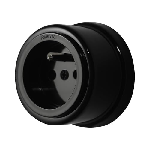 fontini-garby-prise-avec-terre-porcelaine-noire-16a-250v-saillie image 3