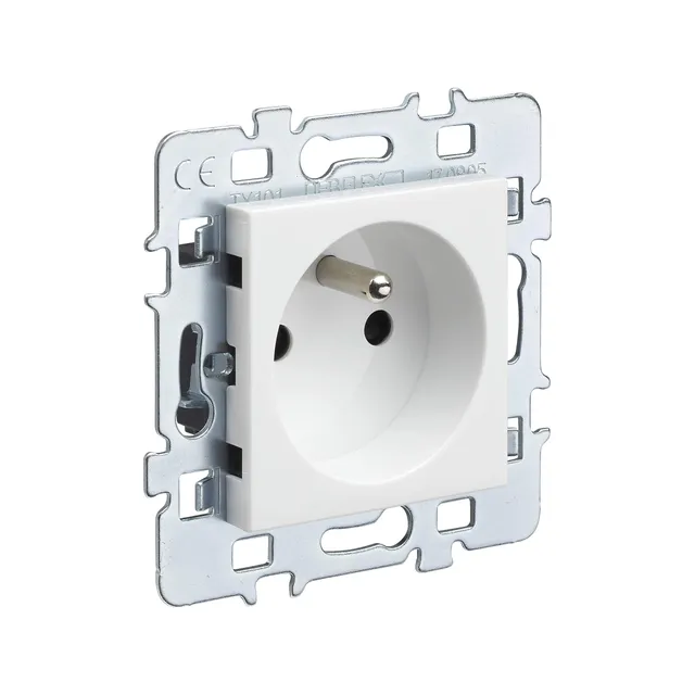 debflex-casual-m-canisme-prise-2p-t-vis-cache-blanc-support-m-tal image 1