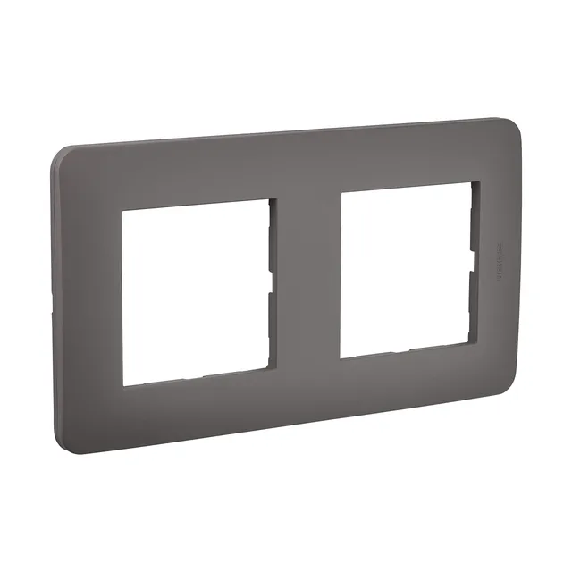 debflex-casual-plaque-double-taupe-mat-155x85-mm image 1