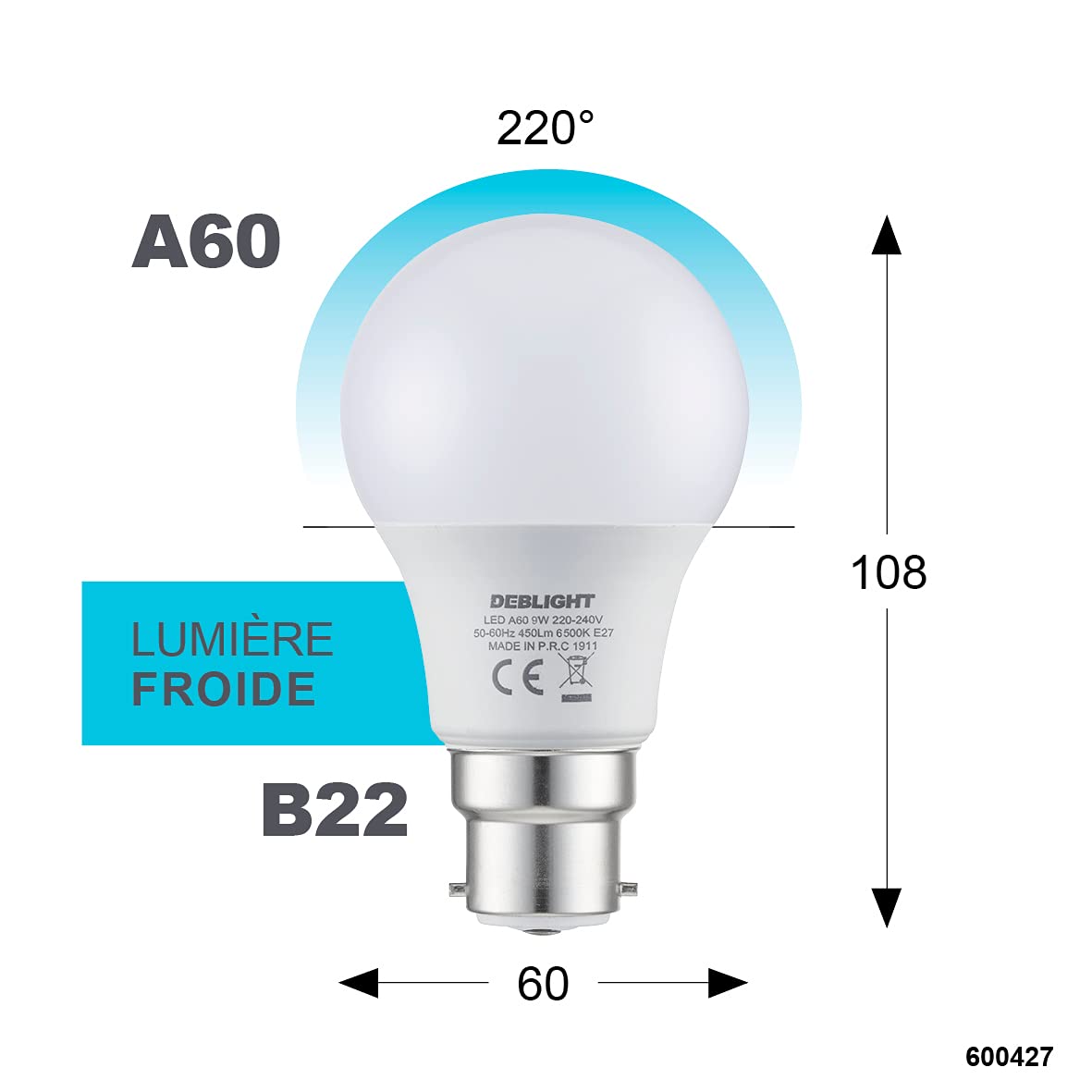 debflex-ampoule-led-a60-b22-9w-6500k-lumi-re-du-jour image 5