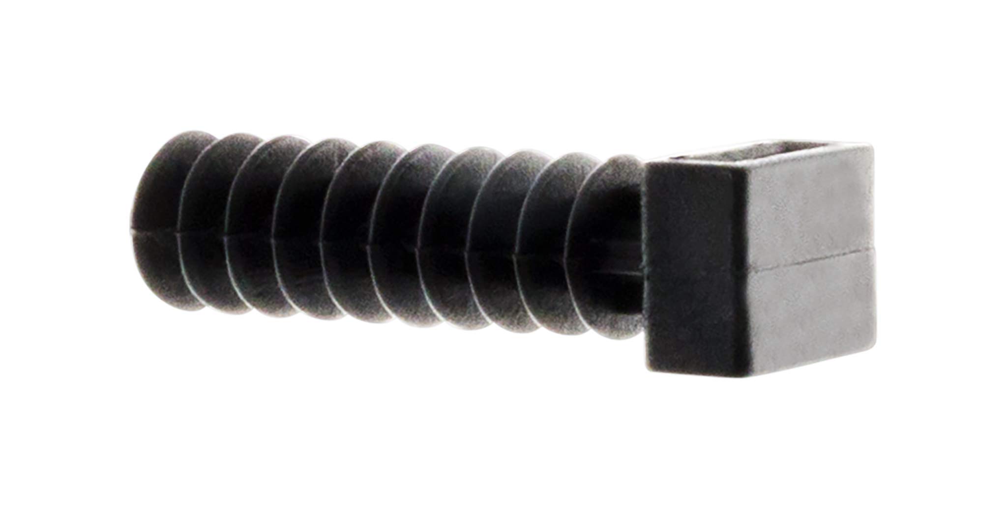 zenitech-lot-de-50-embases-noires-pour-chevilles-fixation-tube image 3
