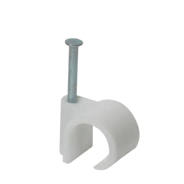 debflex-lot-de-50-clips-serre-c-bles-12-16-mm-blanc-avec-clou image 1