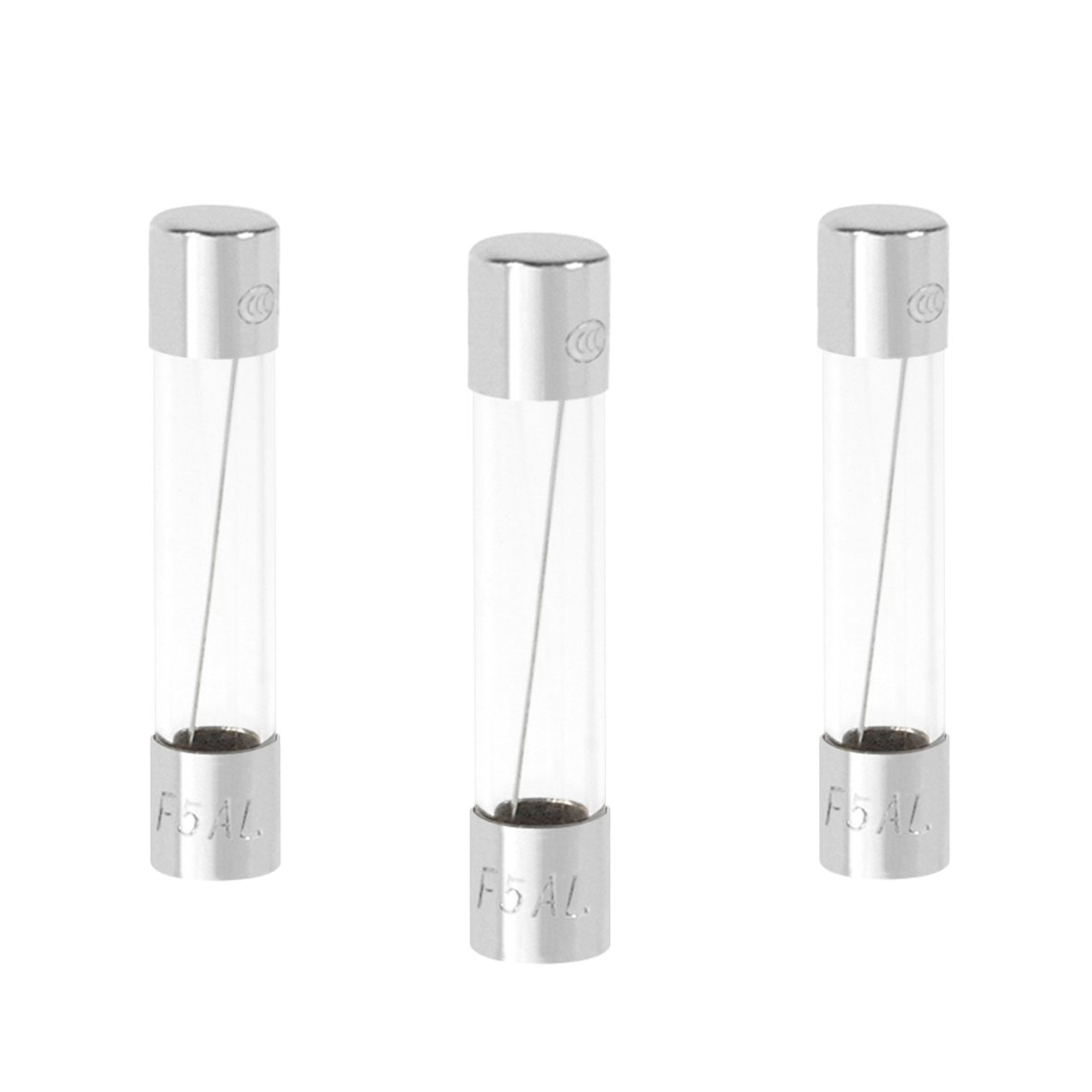 debflex-715946-sachet-de-3-fusibles-verre-fusion-rapide-6x32-5a-250v image 1