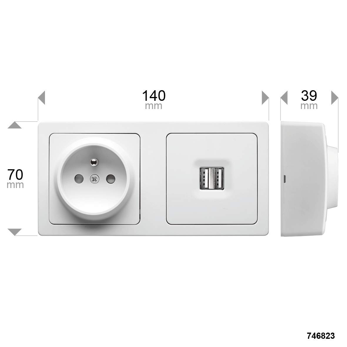 debflex-blok-combin-prise-2p-t-16a-double-usb-2-1a-blanc image 6