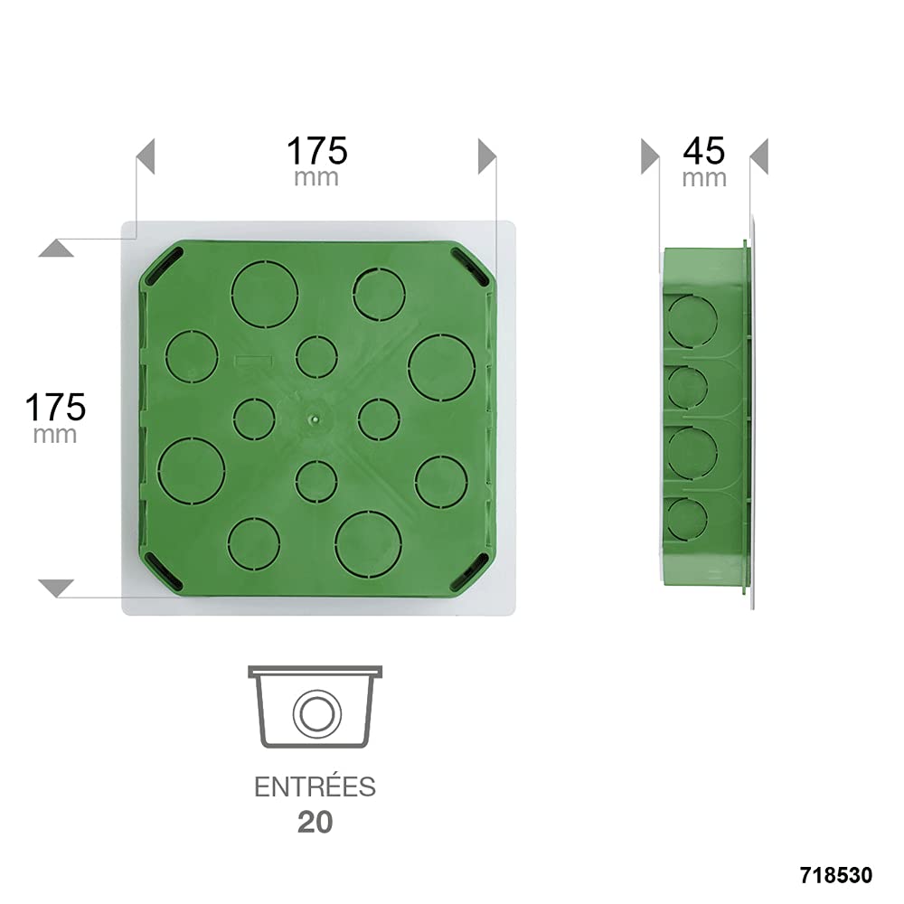 debflex-bo-te-de-d-rivation-carr-e-encastrable-170x170x45-mm-verte-ma-onnerie-71 image 7