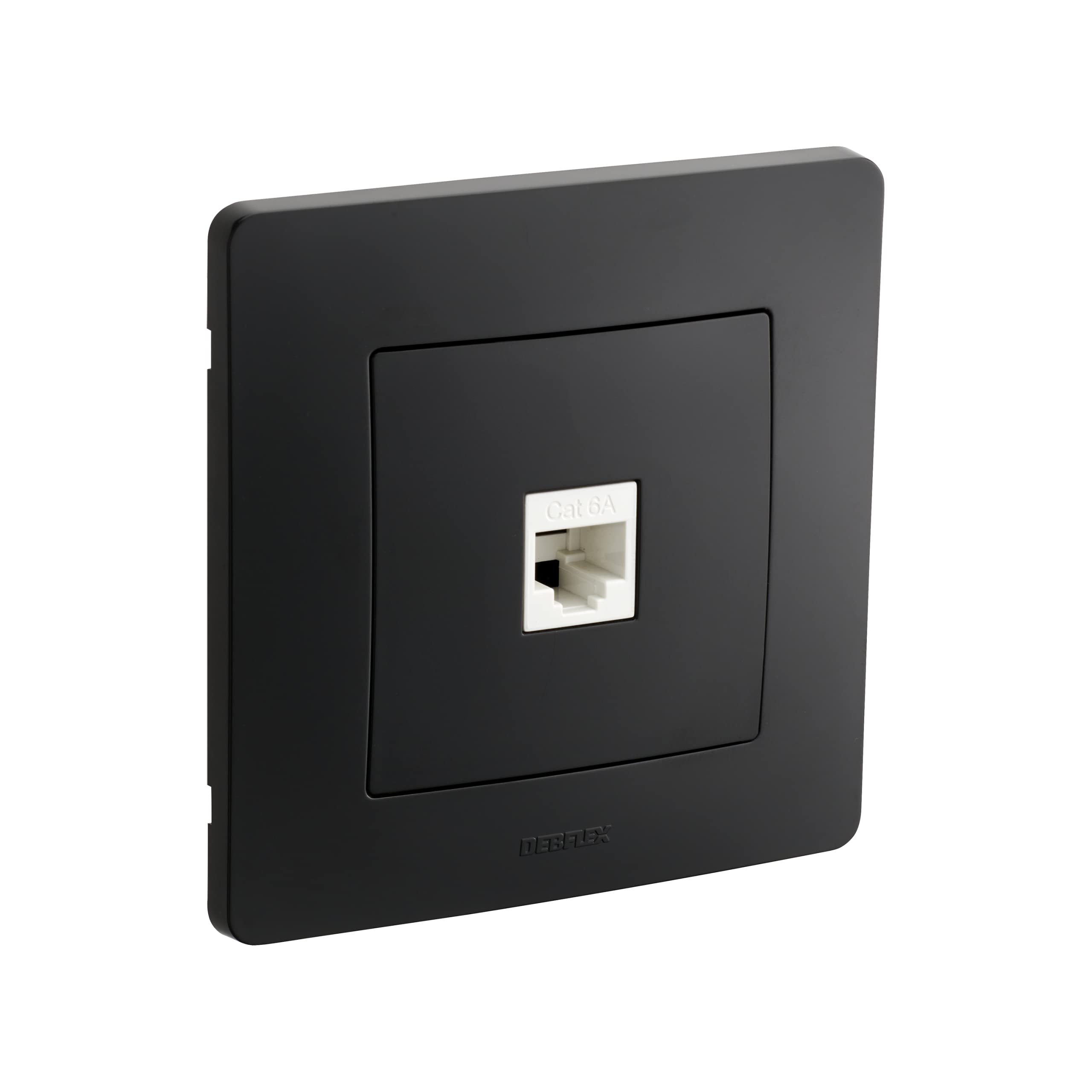 debflex-caly-749530-prise-rj45-cat6-noire-encastrable image 1