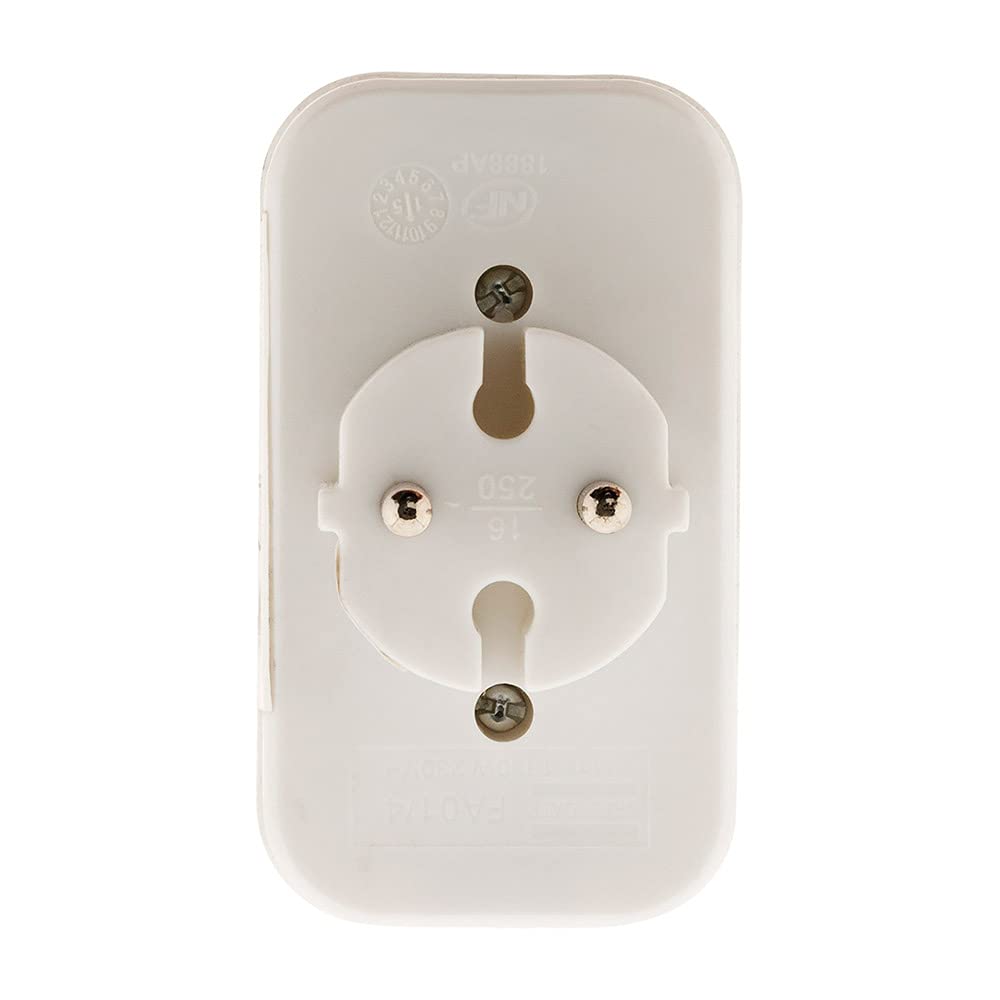 zenitech-multiprise-fa-ade-quadriplite-4-prises-4x6a-blanche-protection-surcharg image 5