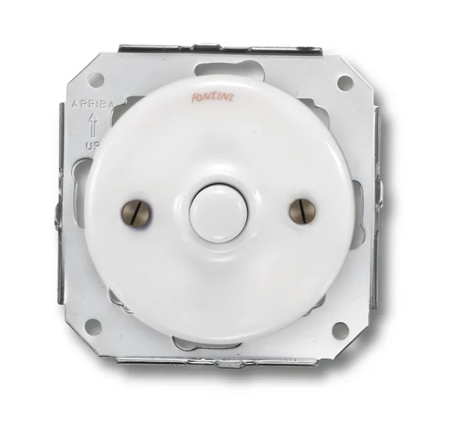 fontini-garby-colonial-poussoir-porcelaine-blanche image 1