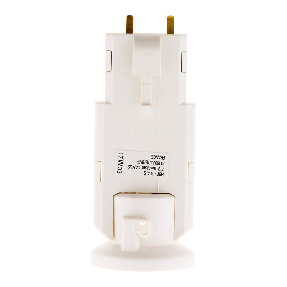 zenitech-douille-avec-fiche-dcl-6a-250v-b22-blanc image 3