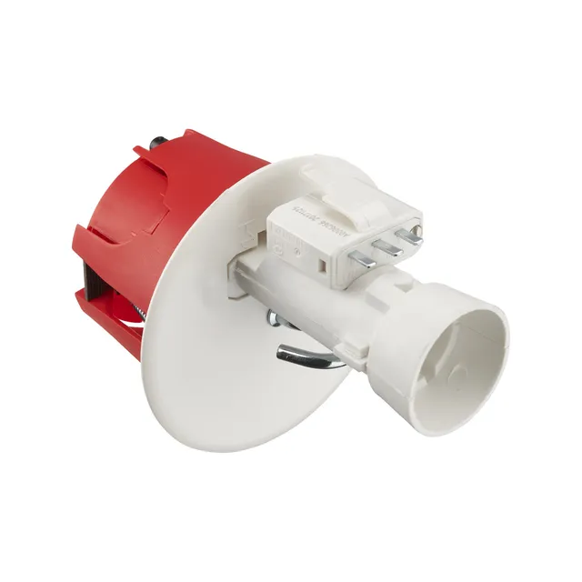 debflex-718905-bo-te-point-de-centre-d67-cloison-s-che-rouge-fiche-douille-b22 image 1