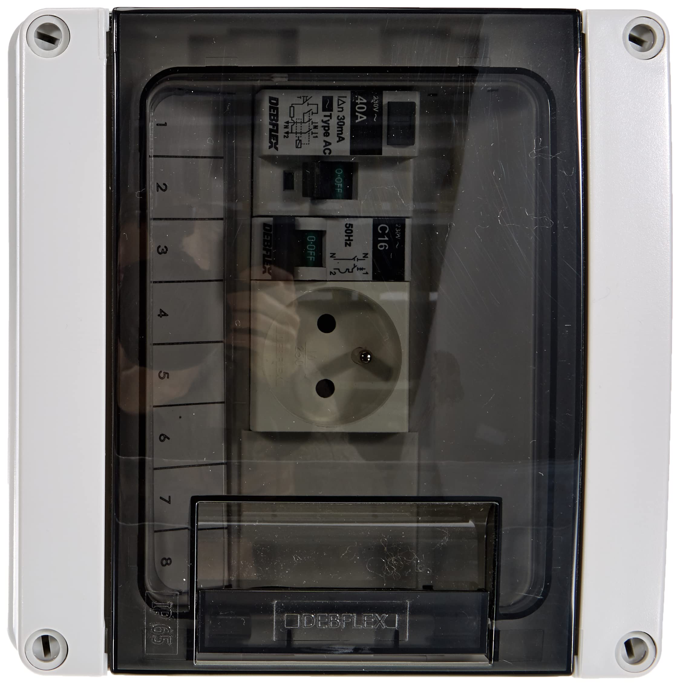debflex-coffret-jardin-pr-quip-8-modules-interrupteur-diff-rentiel-disjoncteur-1 image 2