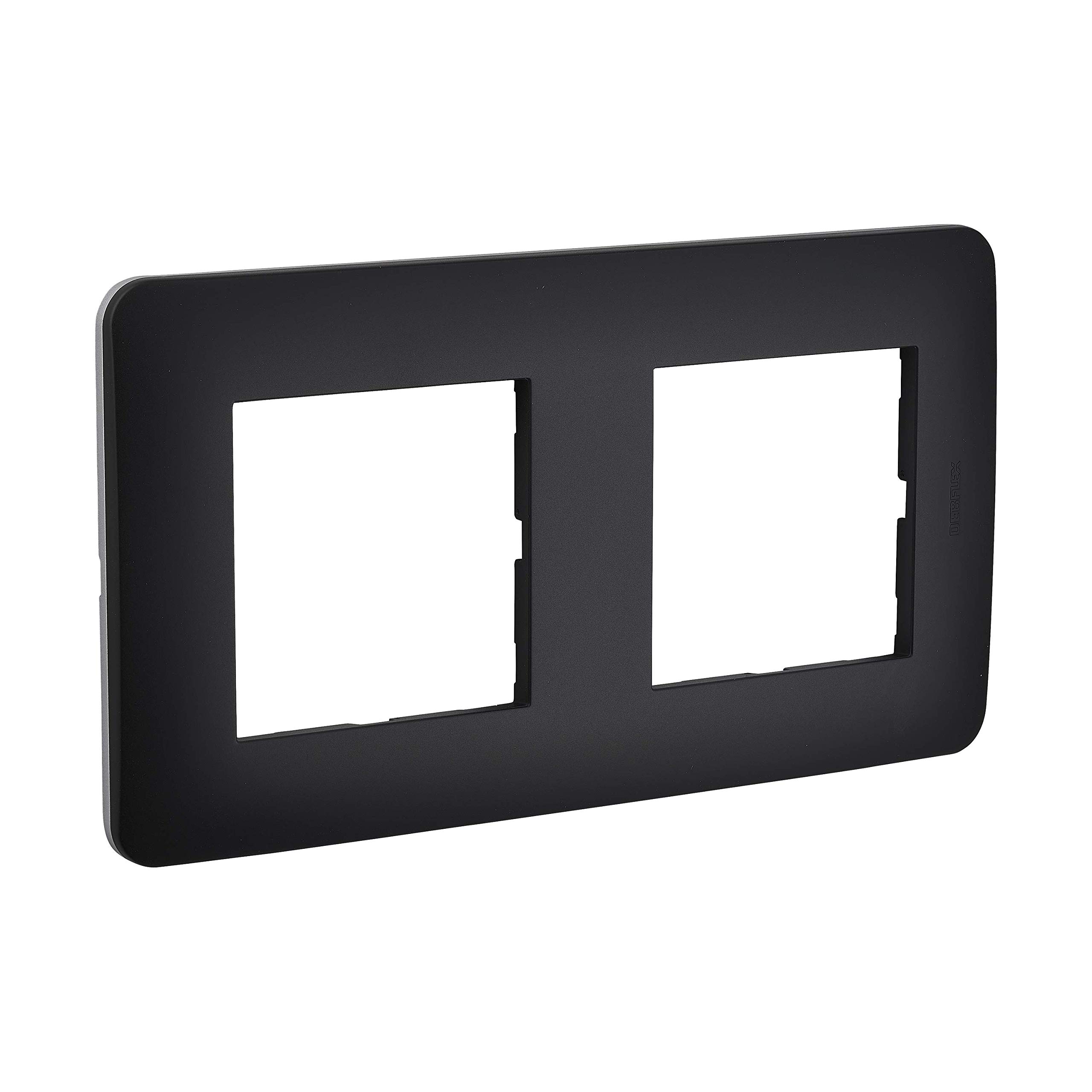 debflex-casual-742072-plaque-double-noir-mat image 1