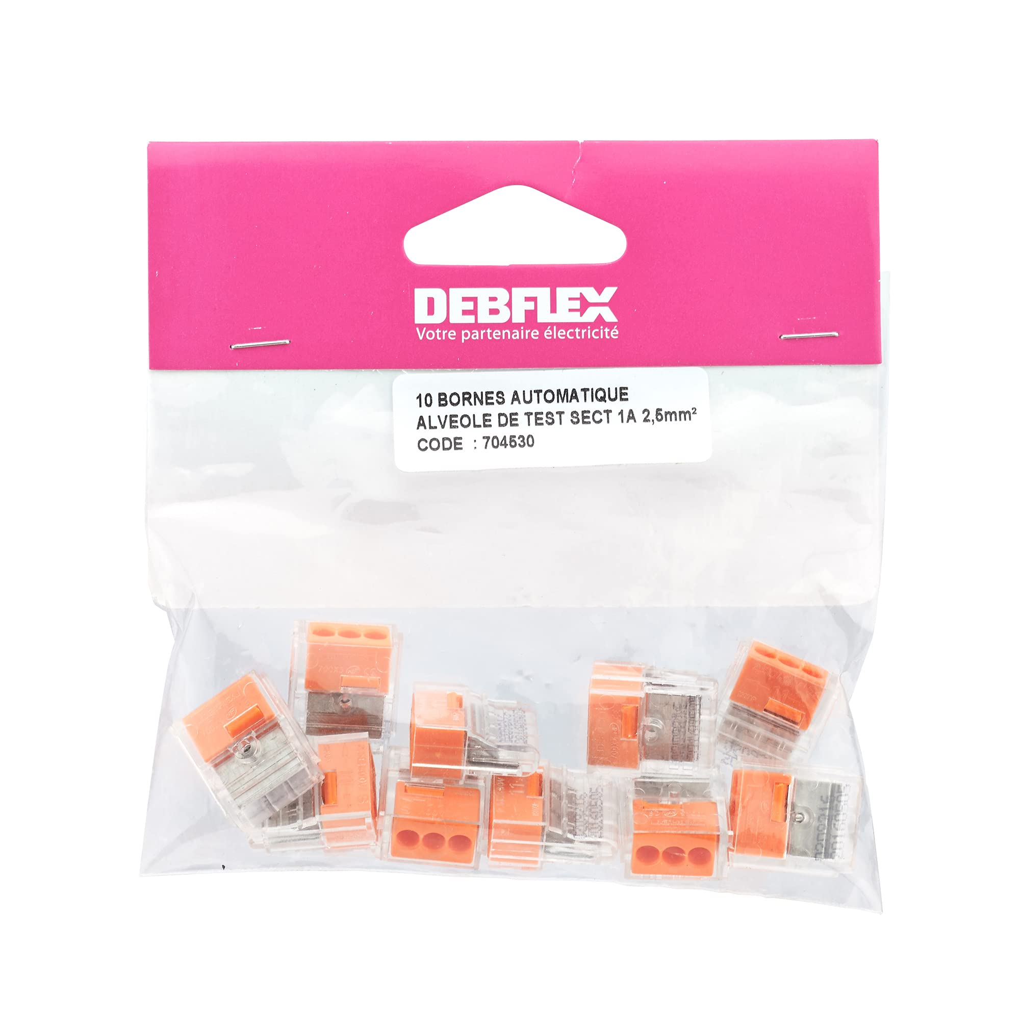 debflex-704530-bornes-automatiques-3-trous-orange-1-5-2-5mm-sachet-de-10 image 4