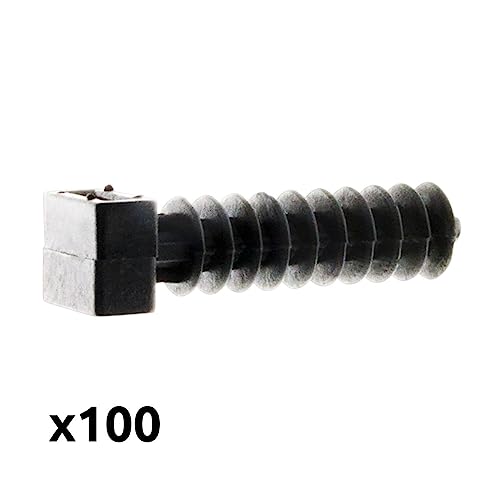 zenitech-lot-de-100-embases-noires-pour-chevilles-et-colliers image 7