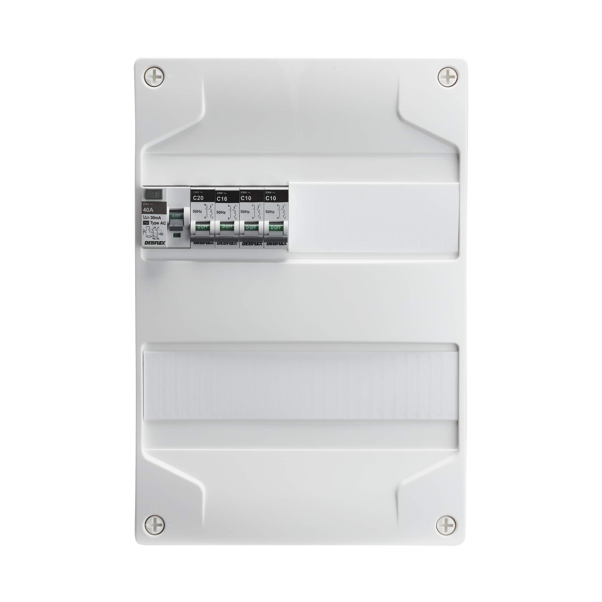debflex-nora-coffret-lectrique-pr-quip-2-rang-es-26-modules-707623 image 4
