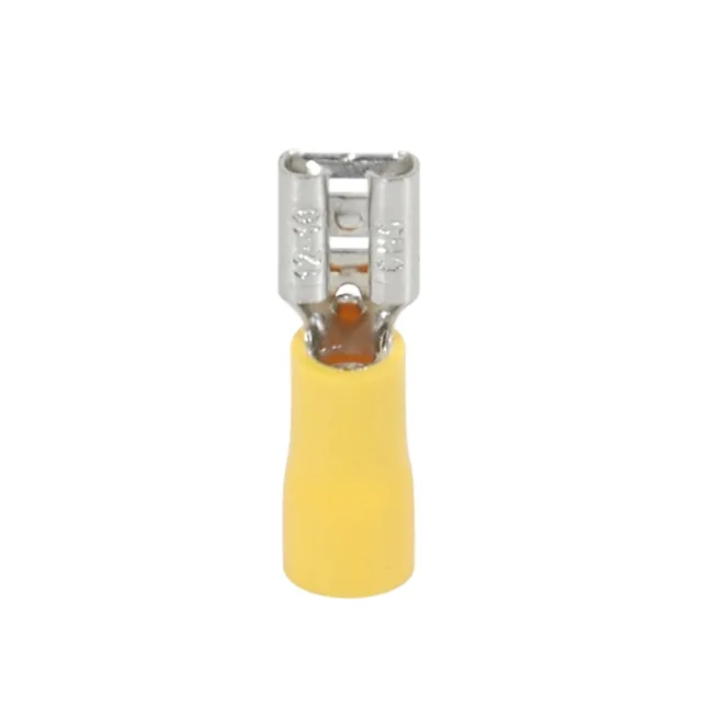debflex-711044-sachet-de-10-clips-femelles-pr-isol-es-jaunes-6-3x0-8-mm image 1