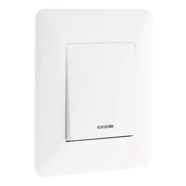 zenitech-artezo-bouton-poussoir-voyant-10a-blanc image 1