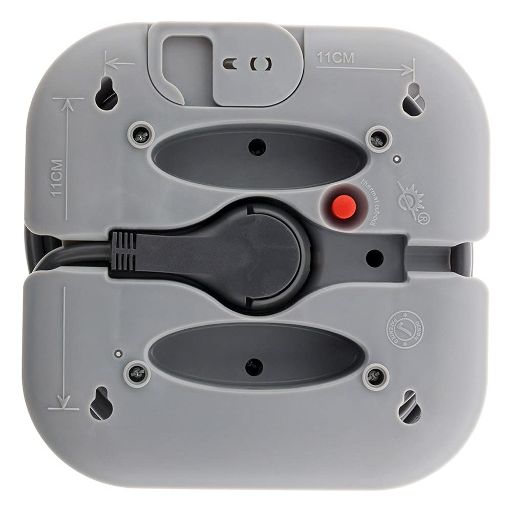 zenitech-enrouleur-domestique-3-prises-2p-t-2-usb-7m-gris image 3