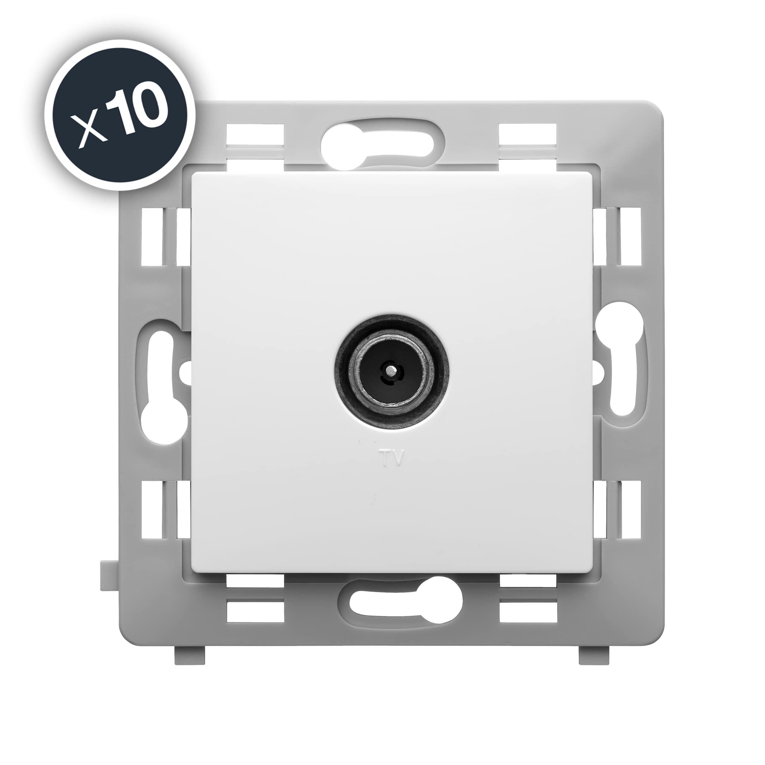 debflex-caly-802049-m-canisme-prise-tv-blanc-bo-te-de-10 image 2
