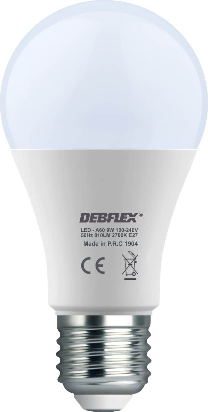 debflex-ampoule-led-9w-a60-culot-b22-blanc-chaud-2700k image 7