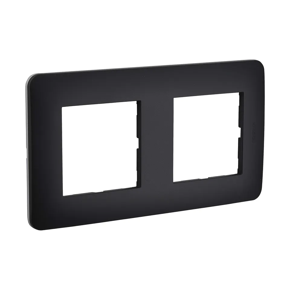debflex-casual-742072-plaque-double-noir-mat image 1