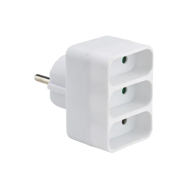 debflex-multiprise-triplite-fa-ade-6a-blanche image 1