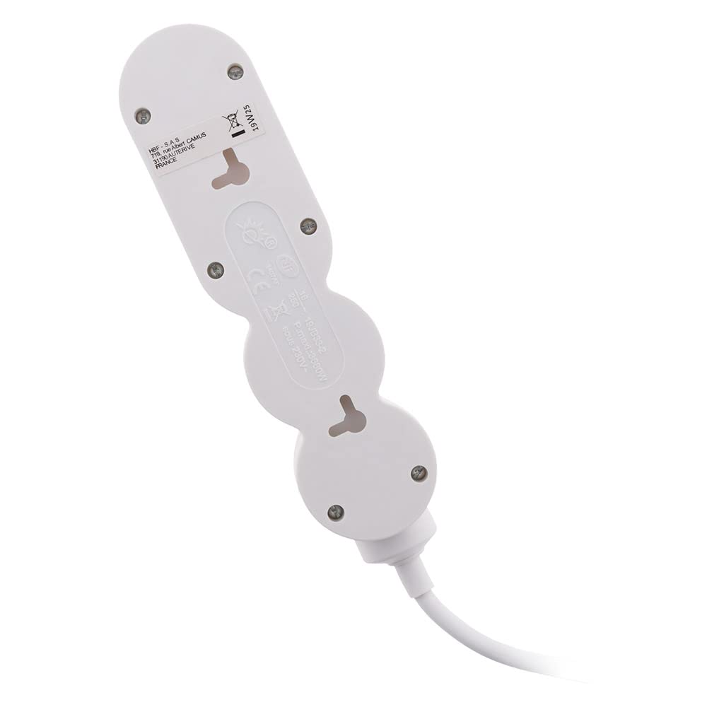 zenitech-bloc-home-3-prises-16a-avec-interrupteur-fiche-extraplate-silver-1-5m image 5