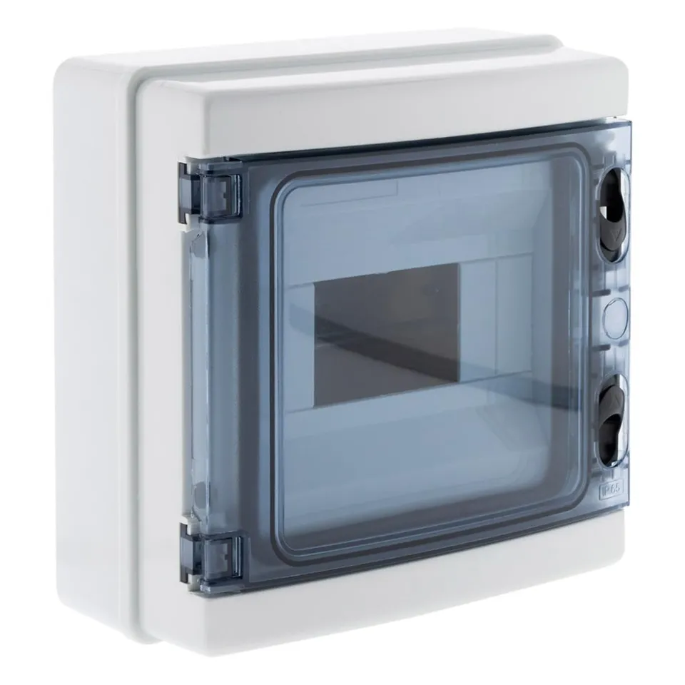 zenitech-coffret-tanche-ip65-12-modules-1-rang-e-avec-accessoires image 1