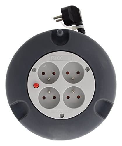 zenitech-enrouleur-h05vv-f-4-prises-3g1-5-mm-4m-gris-avec-coupe-circuit image 6